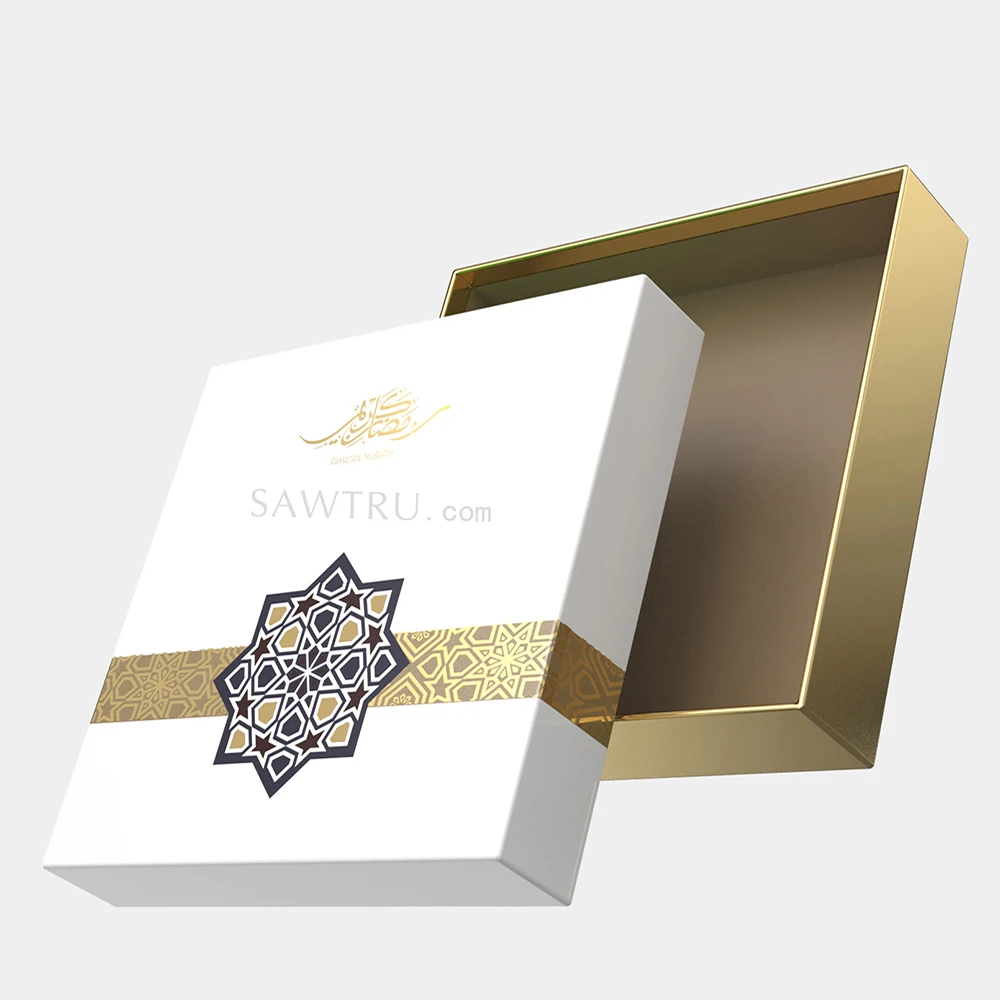 Eid Ramadam Mubarak Festival Arabic Chocotowel Rail Bart Packaging Bo24 Inchesviders Finished Accessories Food Custom Grey Board