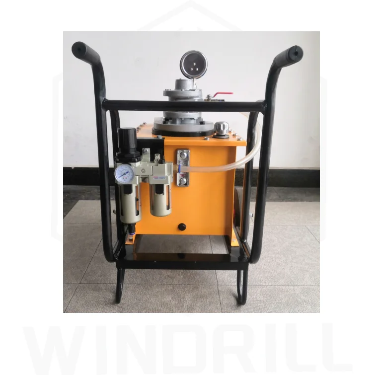 Hydraulic demolition tools with air motor Pneumatic hydarulisc quarrying stone break machine