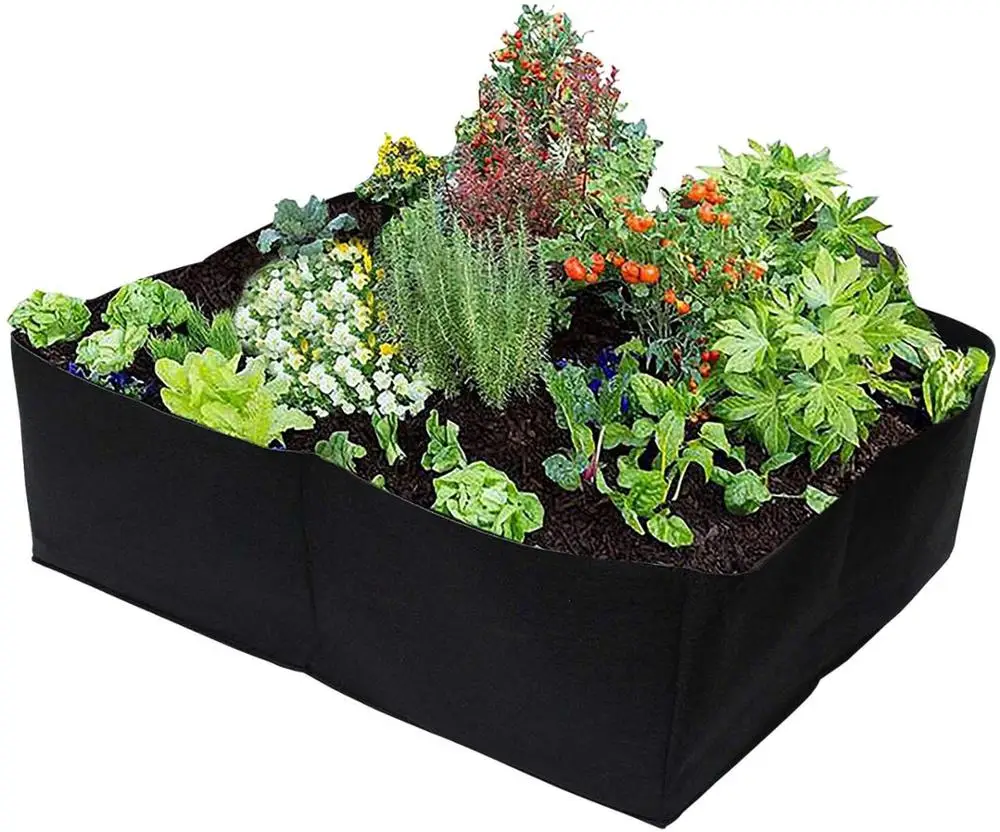 Factory direct wholesale custom split garden vegetable planting bag for home use