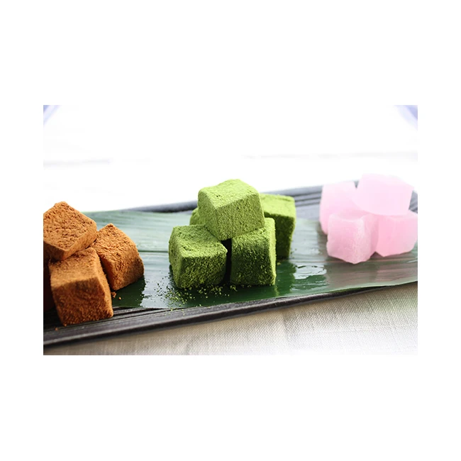 Japanese mix flour mixing and packaging with color variation