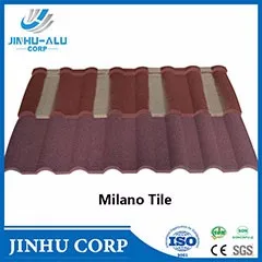 Durable In Severe Weather Metal Roofing Sheets High Quality Stone Coated Metal Roof Tiles
