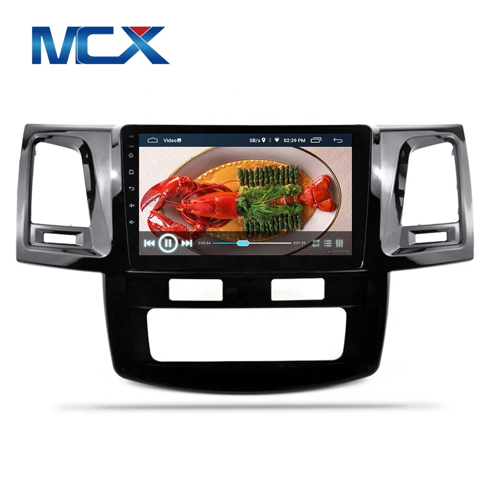 MCX 9 inch New Model For Toyota Hilux Android 10.0 System GPS Combination Car Radio Video DVD Player navigation