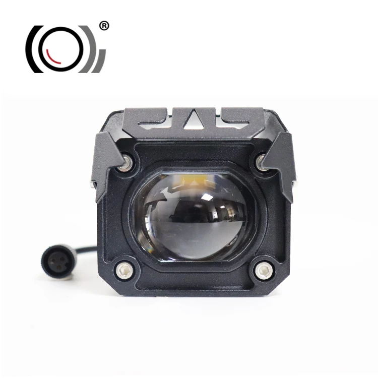 Factory price LED Driving Light  30w Square led projector lens IP67  Mini LED Fog Spot Lights For Motorcycle Cars