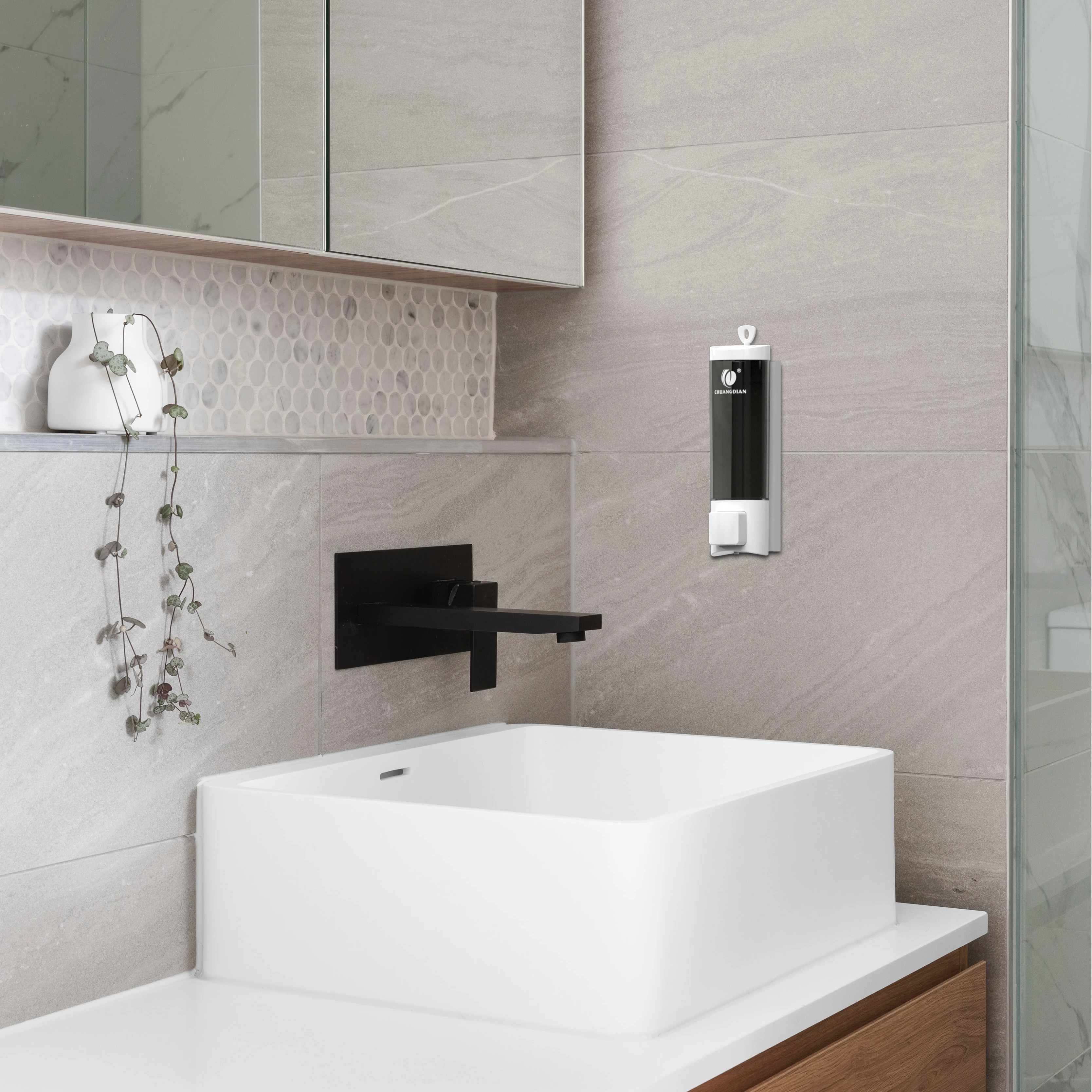 Heaidea 200ml soap dispenser liquid foaming soap dispenser pump wall soap dispenser