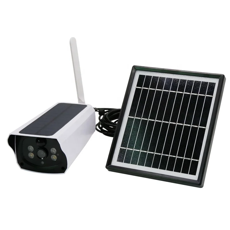 Full Color Night Vision Low Power Outdoor PTZ Camera Wireless Security WiFi 4G Network CCTV Solar Camera