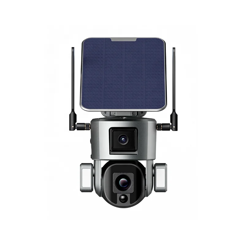 Home Outdoor Waterproof Security 4G Dome Solar Camera Wireless CCTV Camera Surveillance Network Camera