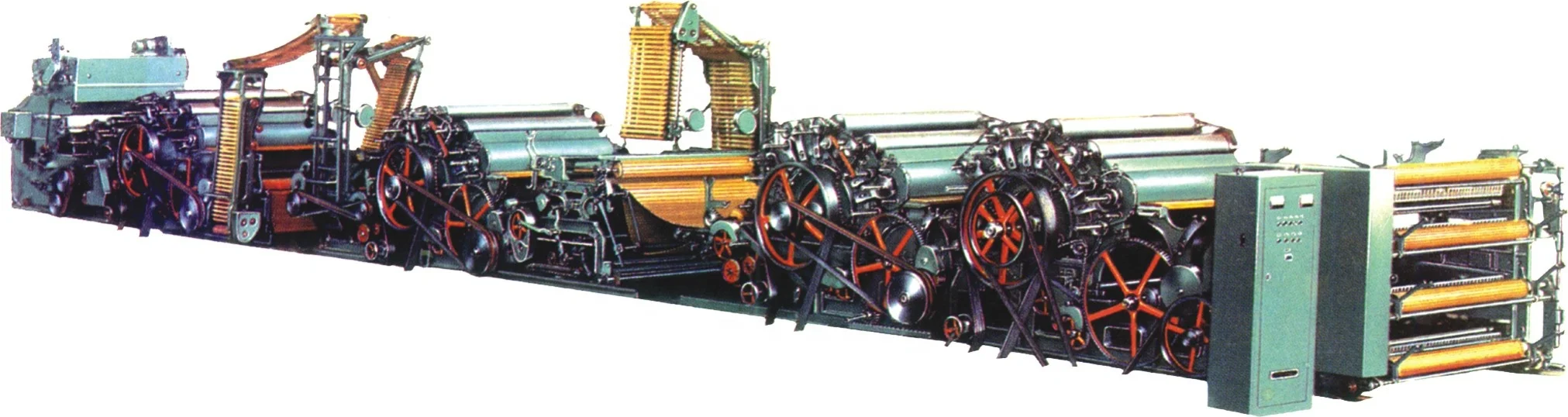 New Model Customized Ac220V/380V Automatic Wool Carding Machine For Wool Yarn Spinning Line