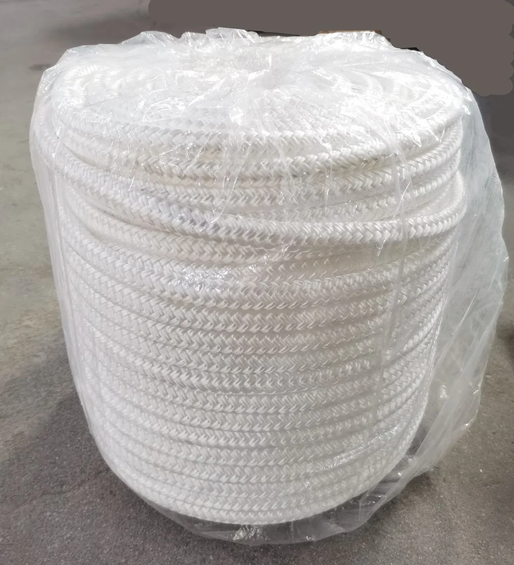 high quality nylon double braid anchor rope dock line