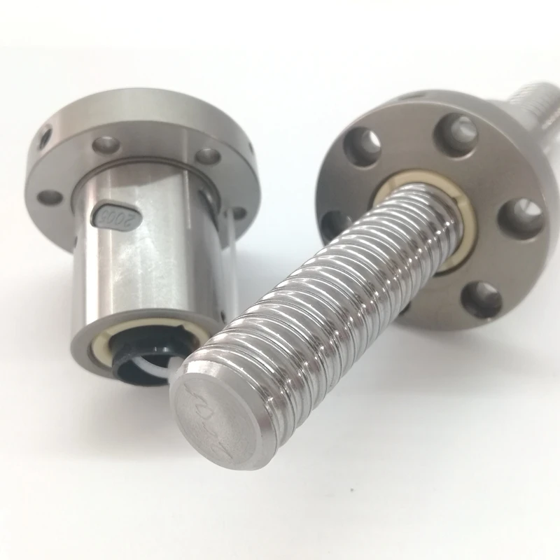 customized SFU high-speed bearing steel ball screws for cnc machine parts ball screws manufacturers