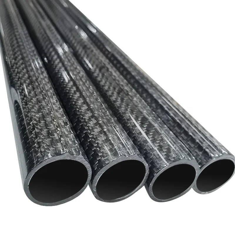 high quality round shape carbon fiber tube cuttlefish fishing tube