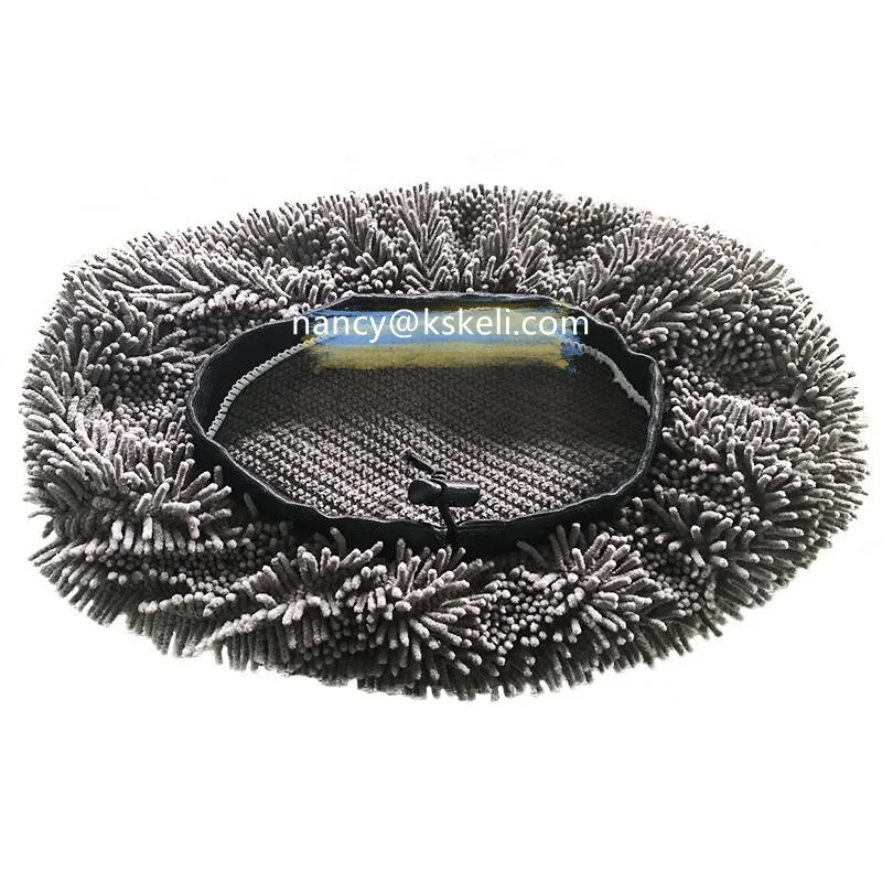 Brush Cover Car Sponge Wash Brush Cover,Brush Cover for Washing Brushes,Brush Cover with Dry Cloth