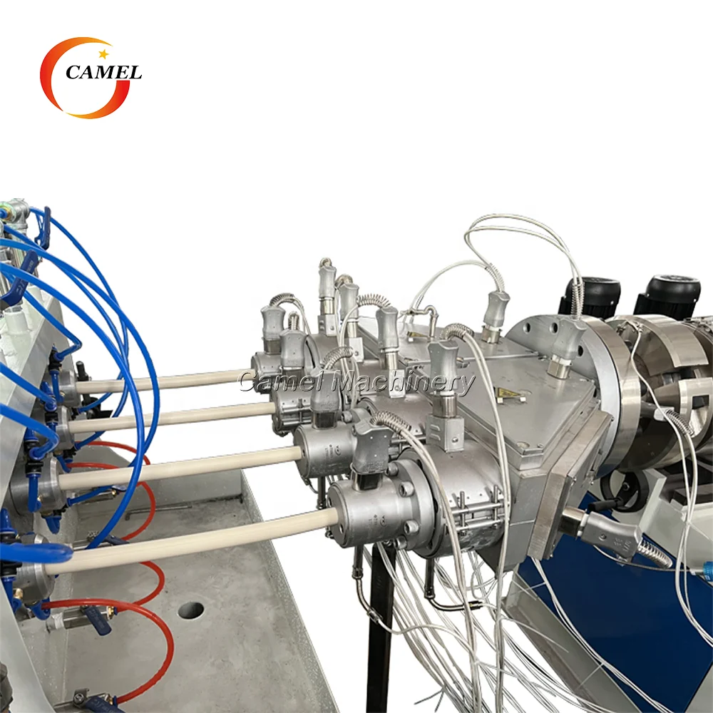 20-32mm 4 pvc pipe extrusion line/Four output PVC pipe making machine /4-cavity Pvc Upvc Pipe Production Line