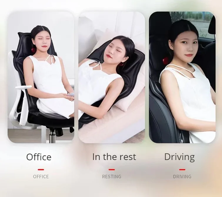 D07 Multi-purpose Portable WalMart Amazon EBay Best Sell Car Home Office Hotel Massager Cushion