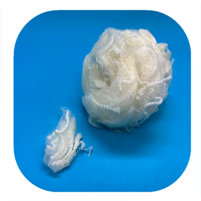 Hot sales 2D 51MM White PAN staple fiber modacrylic fiber for concrete
