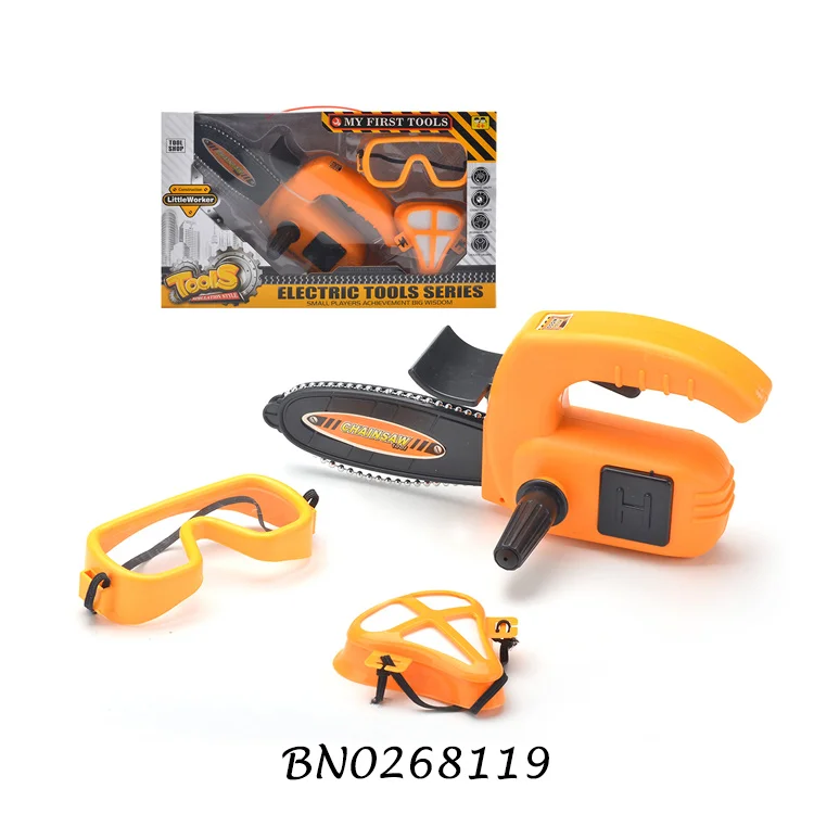 Children Electric Chain Saw Tool Toy Set For Kids