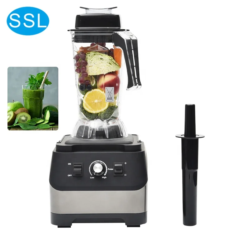 Высокопроизводительный коммерческий смеситель-блендер для замороженного сока мощностью 1680 Вт, одобрен CE