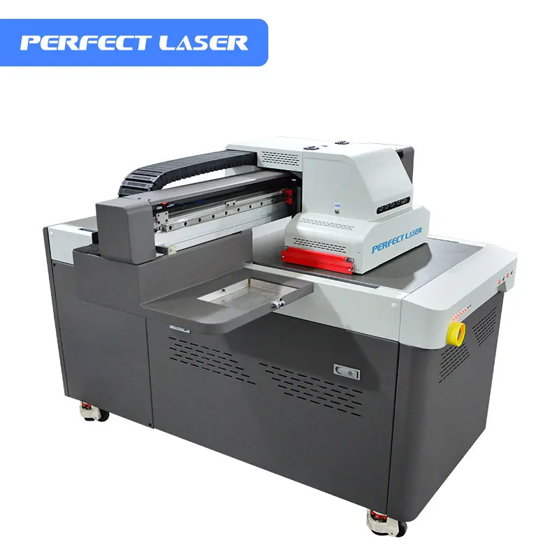 Perfect Laser Uv Flatbed Printer 6 Color Digital Inkjet Plotter Uv Mini Led Printing Machine Phone Case for Ceramic Glass Wood