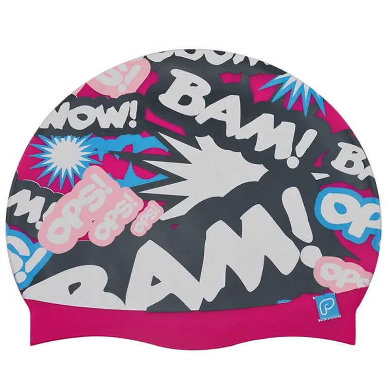 Custom your own swimming caps flag for national swim cap