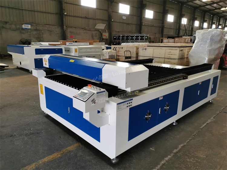 Large size 1300*2500mm CO2 laser engraving cutting machine wood mdf leather rubber pvc pcb pet cutter