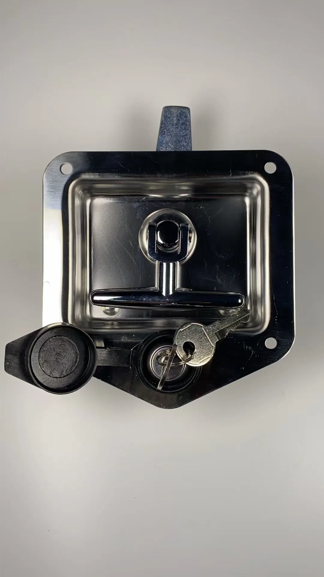 High Quality Stainless Steel Furniture Hardware Trailer Folding T Compression Handle Locks Latches