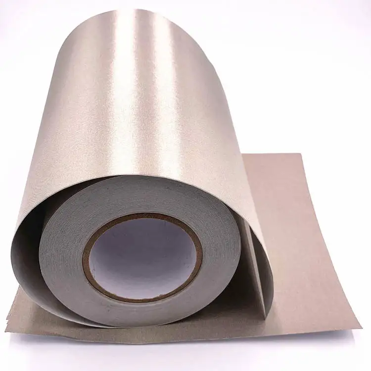 China Supplier Heat Resistant Polyester Material Fabric Conductive Film For EMI Shielding EMF Clothing Protection