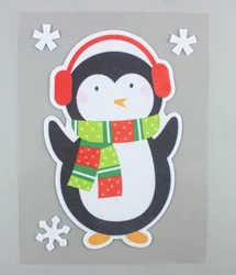 Factory price hot sale children cartoon stickers cartoon  3D stereo stickers for  christmas decoration