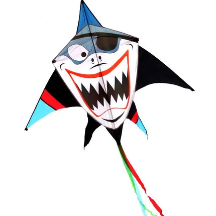 outdoor funny Clown Shark Kite for Kids