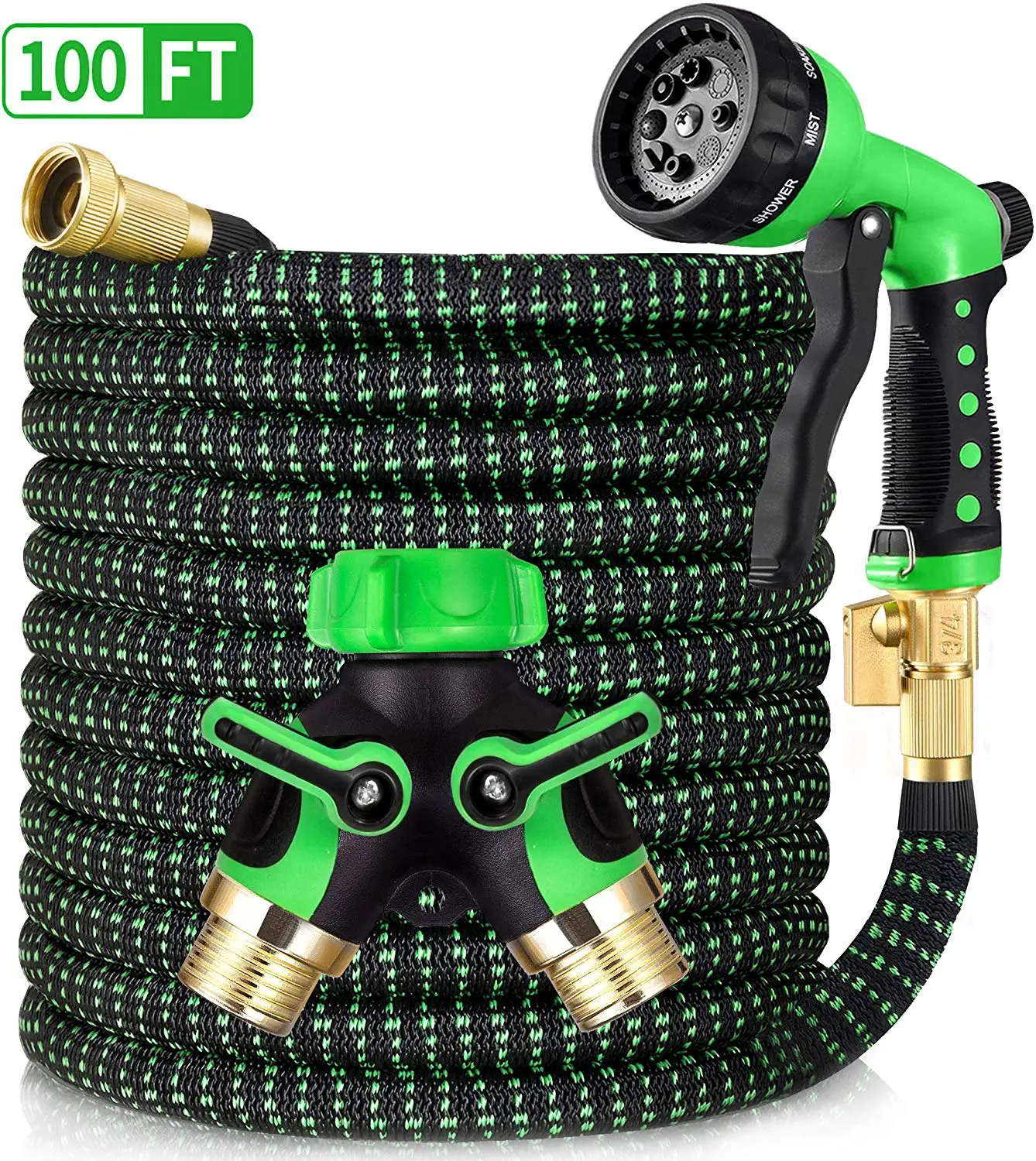 Incredible expanding garden hose extendable pipe cleaning nozzle for expandable garden hose