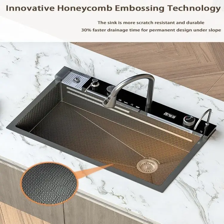 china custom 2023 modernos tarja para cocina kitchen sinks fregadero acero inoxidable sink kitchen con escurridor for spain