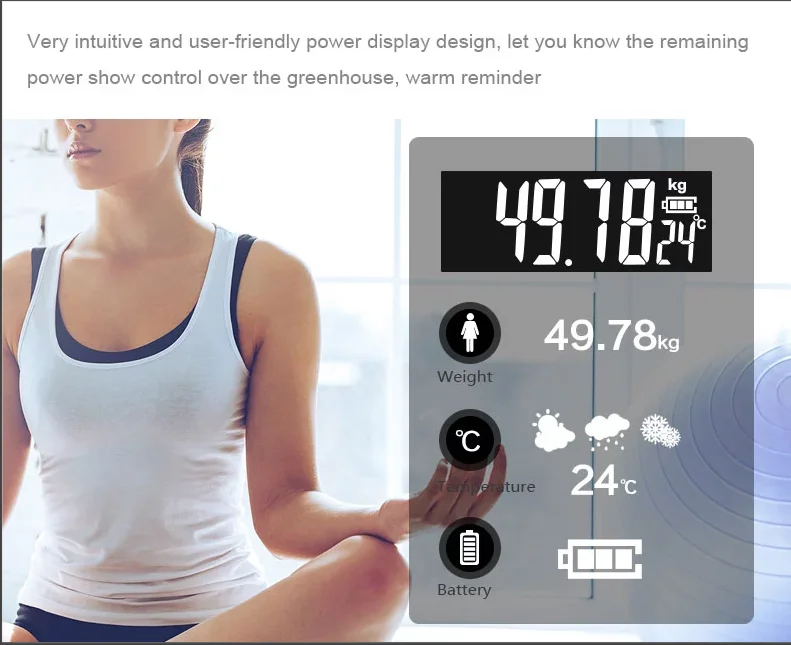New Arrival Smart Body Fat Scale Digital Weight Machine for Human Body Weight
