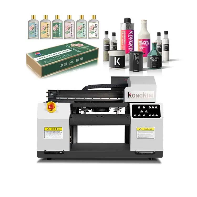 uv led pet a b printer with vacuum table 6090 led uv coat screen printing machine