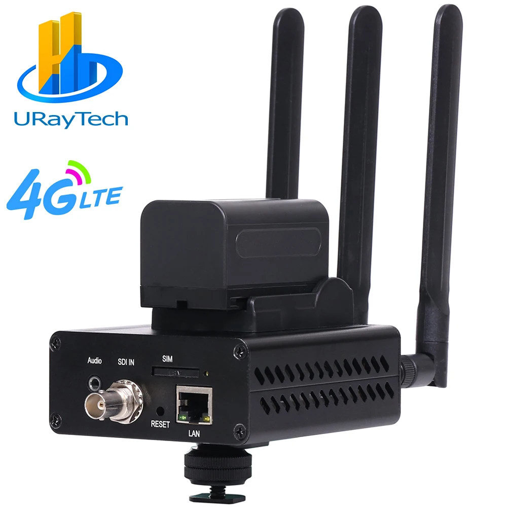 Видеокодер H.265 HEVC/H.264 AVC 4G LTE SDI для прямой трансляции на Youtube с поддержкой