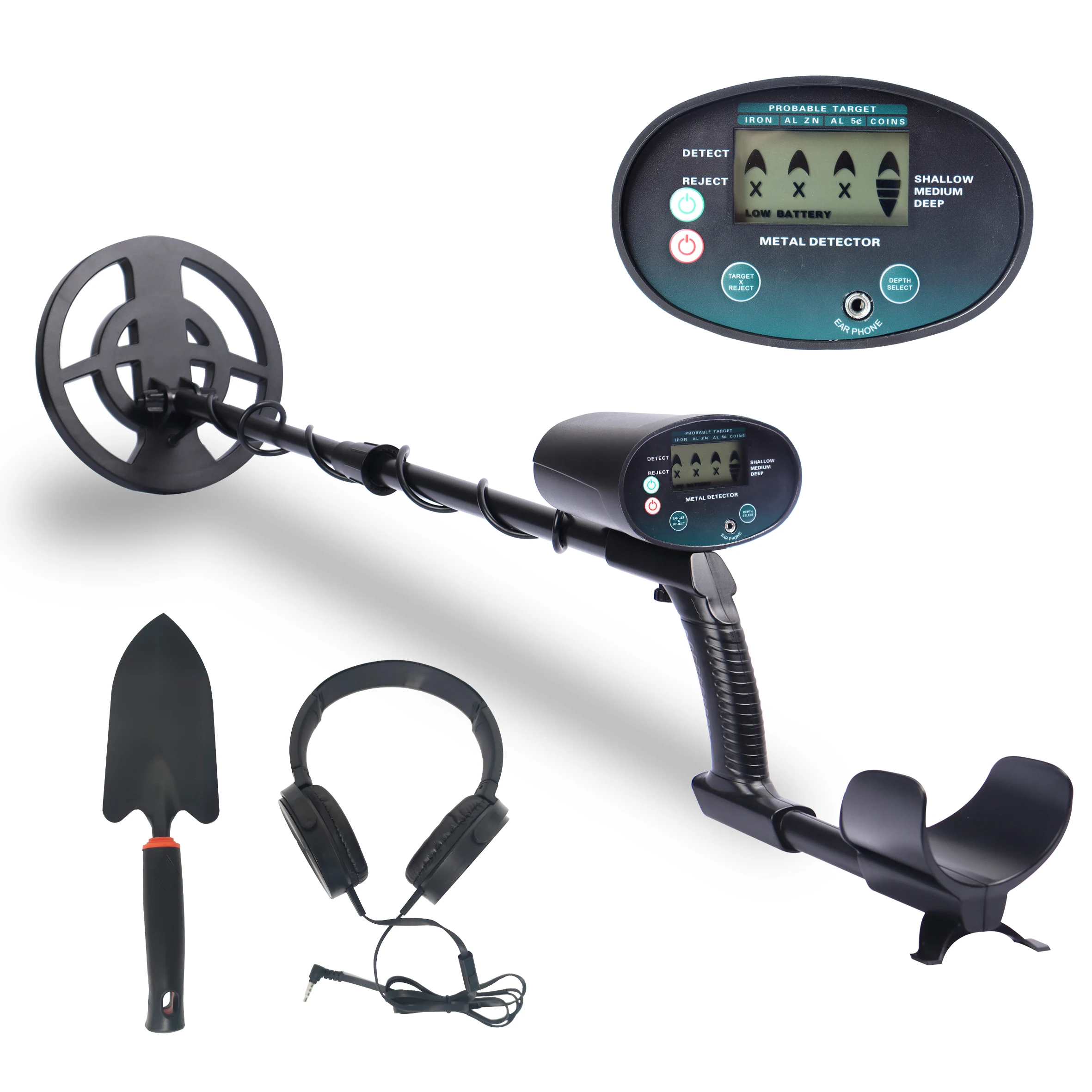 GT-620G LCD screen underground  metal  detector  fast delivery good quality outdoor  metal detector