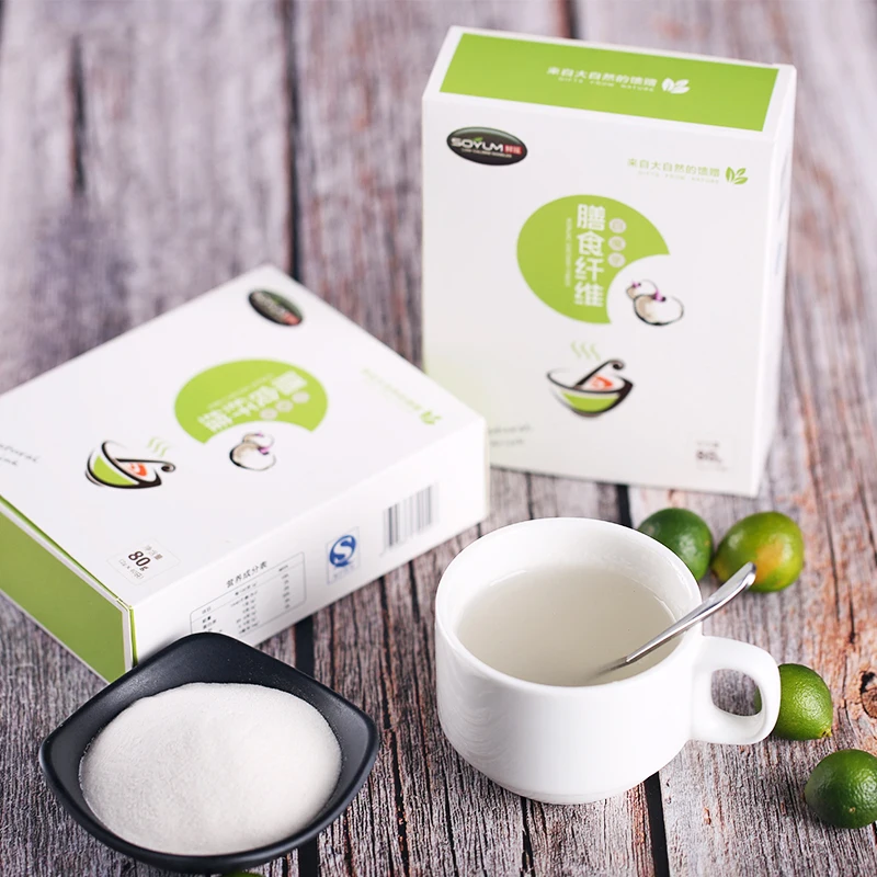 Low calories konjac fiber powder weightloss tea