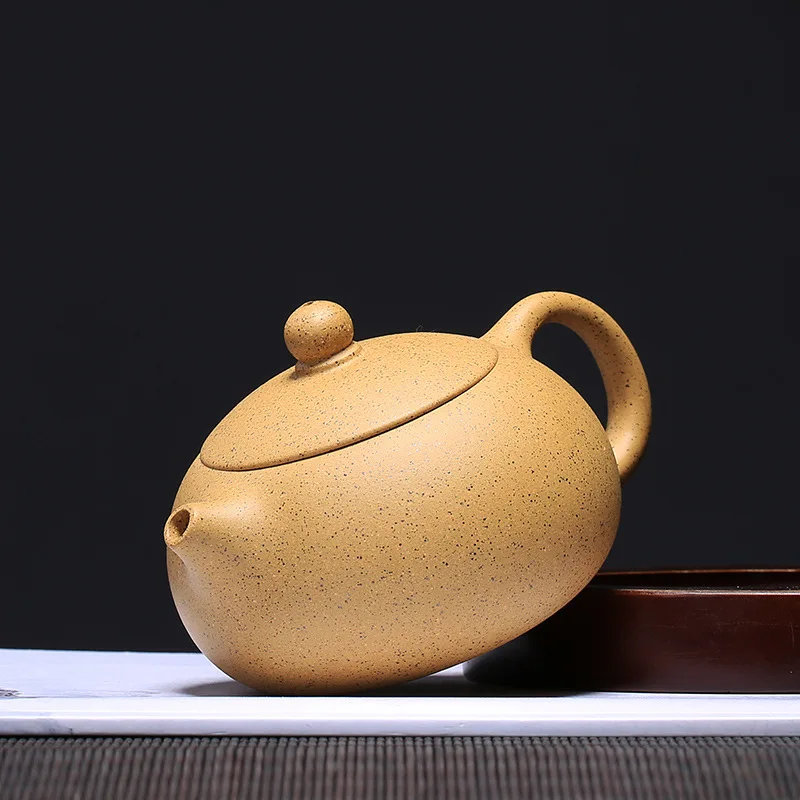Винтажный стиль 200 мл Kongfu чайный горшок ручной работы Yixing Terracota глиняные чайники