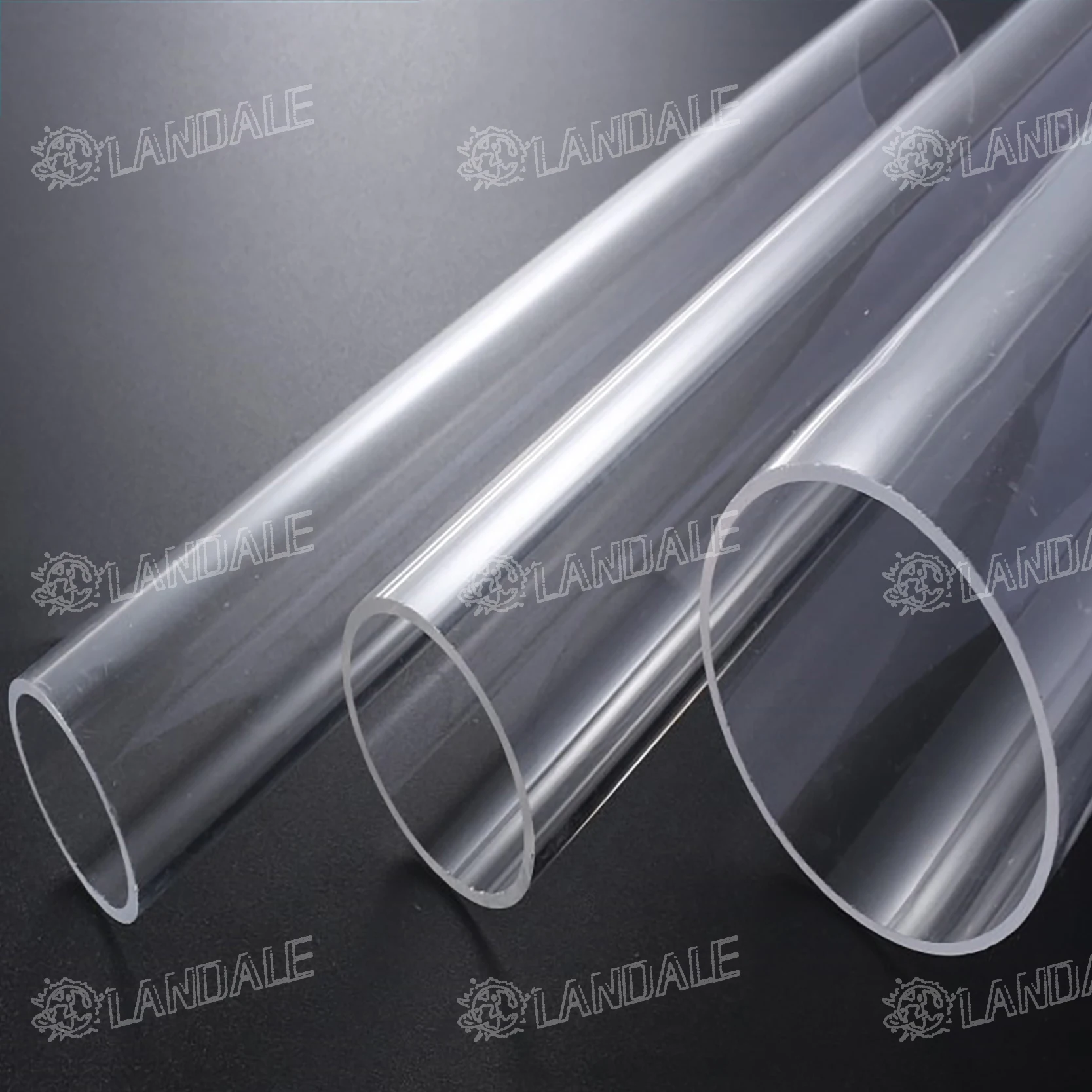 PC tube factory wholesale polycarbonate plastic round tube plastic lighting PC transparent tube display frame plastic