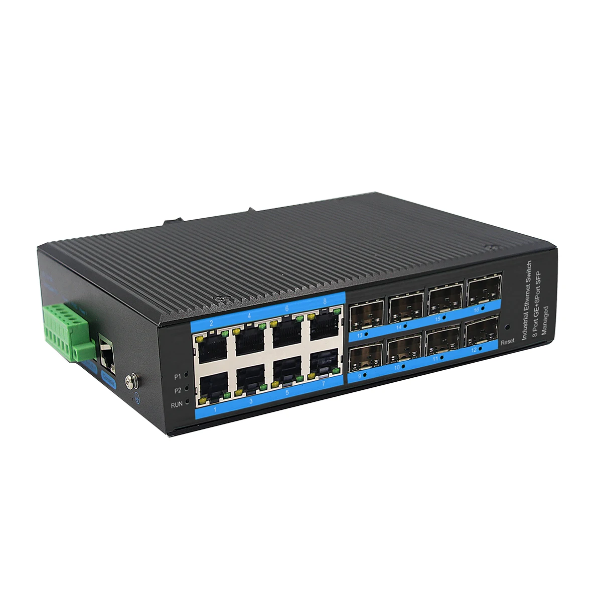 Supplies Wholesale Poe Port Auto Detect Af/at Devices Fiber Media Converter Fiber Optical Media Converter