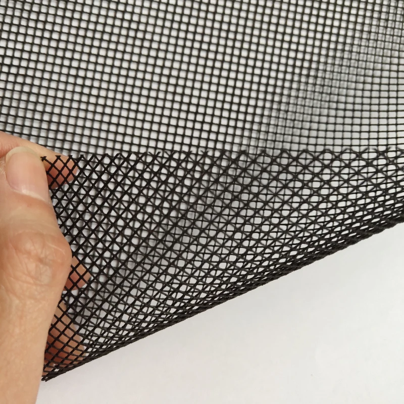 China factory Hard PP/PE black plastic garden mesh fabric material dust filter nets