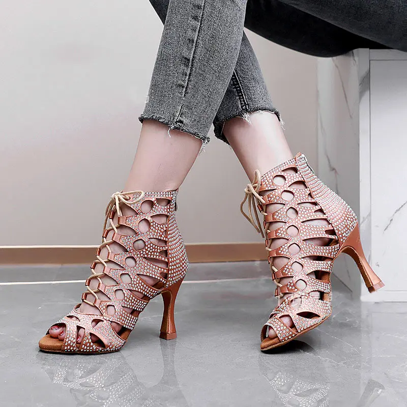 Ladies Dance Shoes Adult Modern Ballroom Professional Performance Women Latin Dance Shoes