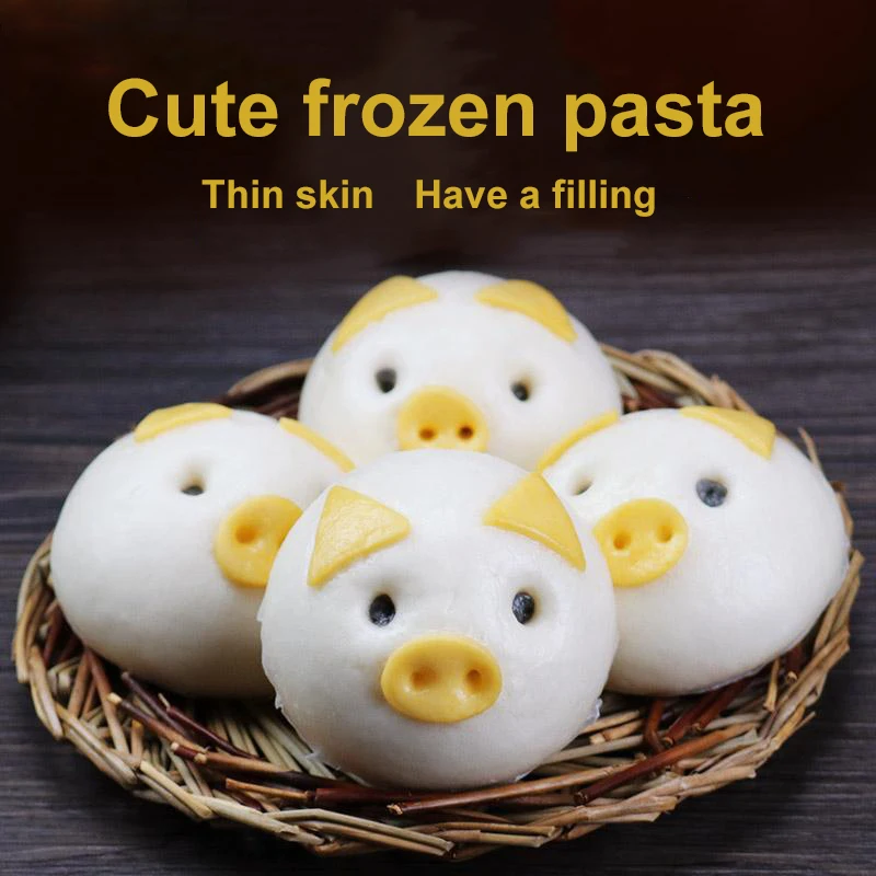 Wholesale Frozen steamed bun buffet bun utritious frozen nugget chinese bun bread