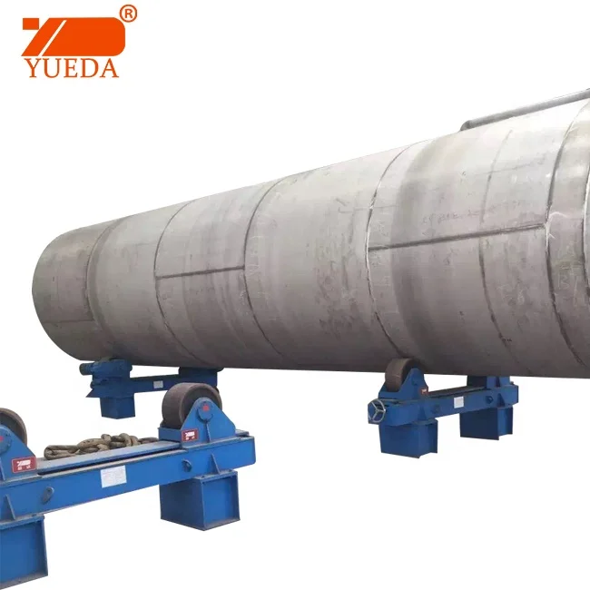 Yueda lifting welding rotator/fit up rotator/pipe roller rotator