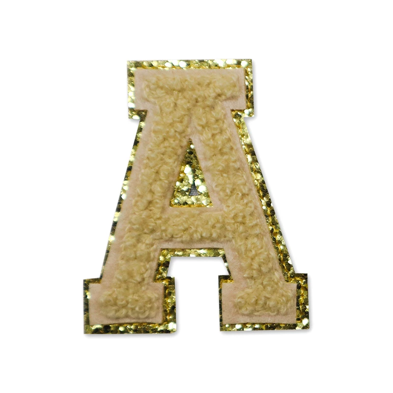 Hot Sale Factory Direct Custom 3d Felt Embroidery And Chenille Letter Patches Mens
