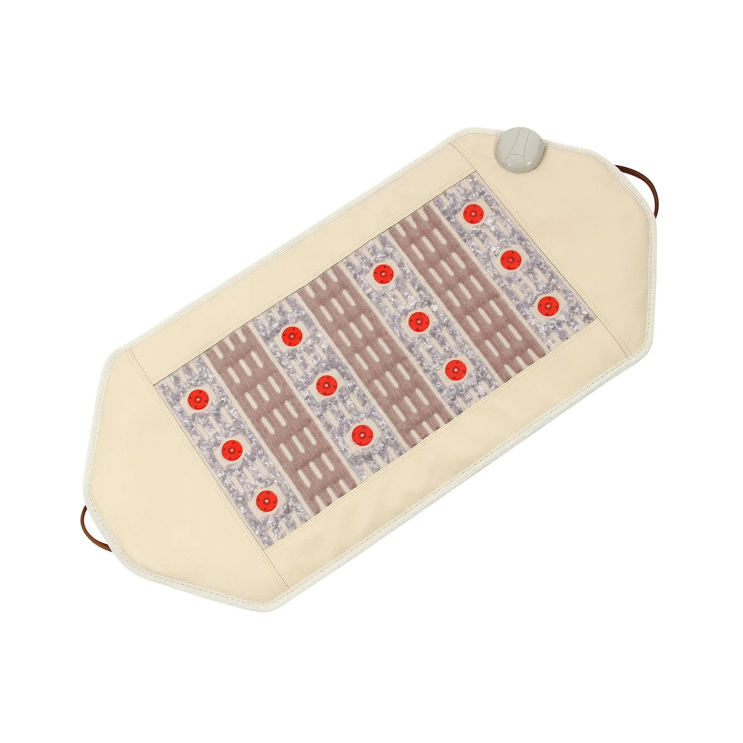 amethyst mat Ceramic Ball Hot Stone Heating Therapy Healing Hand Carrying Mat