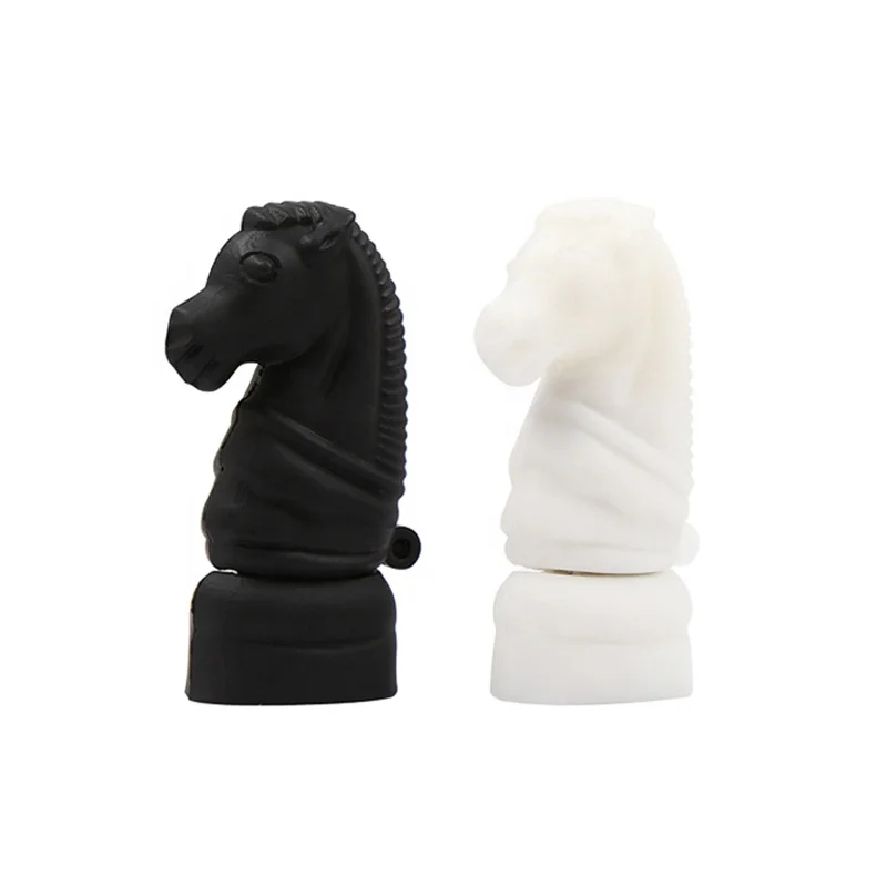 YONANSON International Chess USB Stick Cartoon Horse Shape USB Flash Drive PVC Pendrive with Custom Logo Promotional Gifts