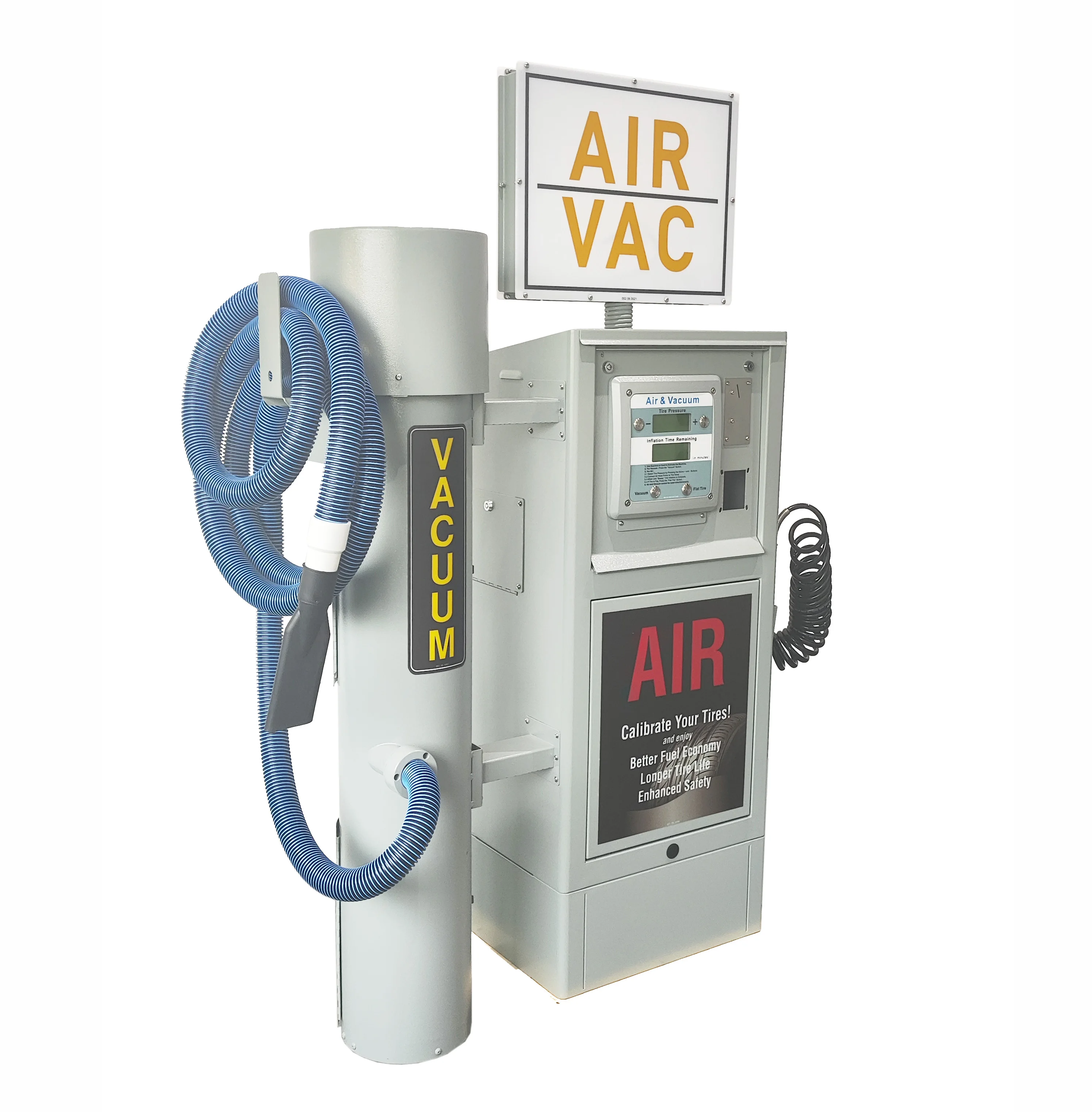 G5 Coin operated Air Vending Machine Vacuum cleaner Air Compressor pumps Tyre Inflator Digital Gauges Tire Inflators for cars