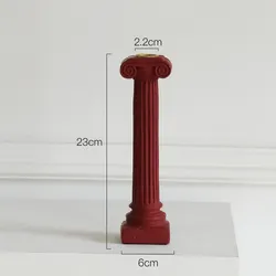 Greek European-style Sophia Venus Statue Roman Column Aromatherapy Candle Holder Creative Soft candle stand decoration