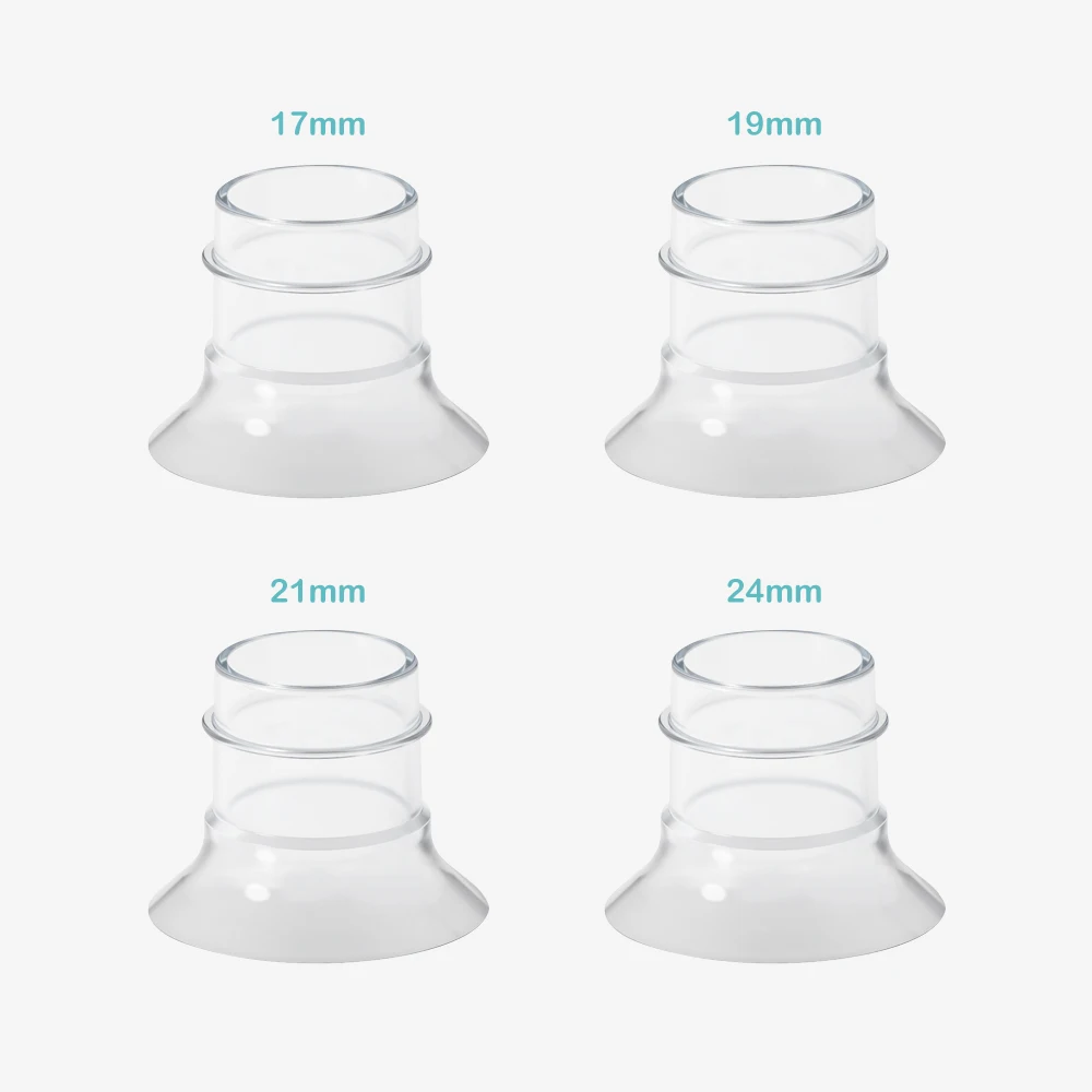 Breast pump breast collector insert BPA-free silicone accessories 17-19-21-24mm wearable breast pump standard accessories