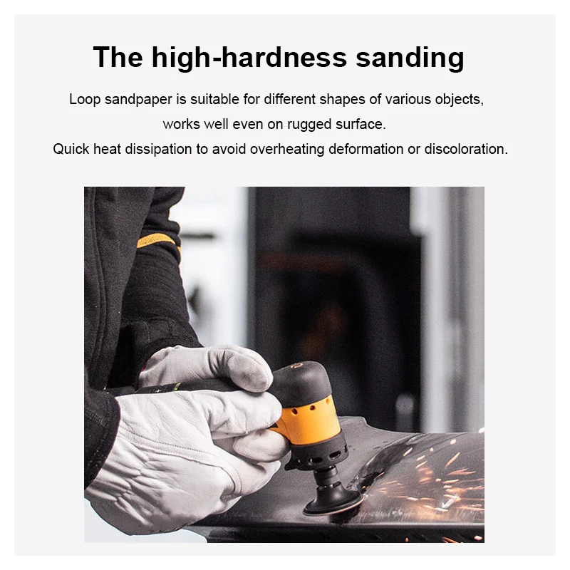 3inch 60 Mesh Torque Sanding Disc Turn Lock Sandpaper Car Spiral Grinding&Polishing Sand Disc Sandpaper Torque Grinding Wheel