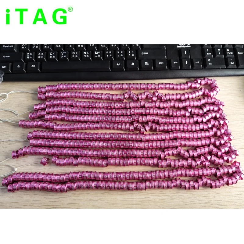 2-15 мм индивидуальный персональный почтовый голубь кольца для ног на ноги влюбленных управление