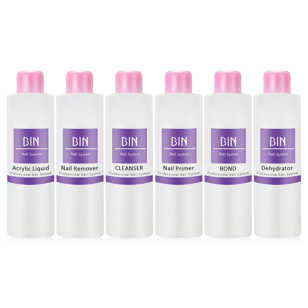 BIN OEM Acrylic Liquid Monomer For Acrylic Powder